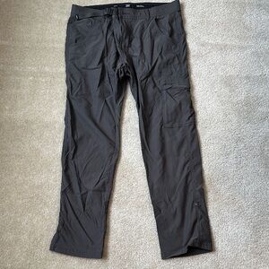 Prana Men's Charcoal Cargo Pants